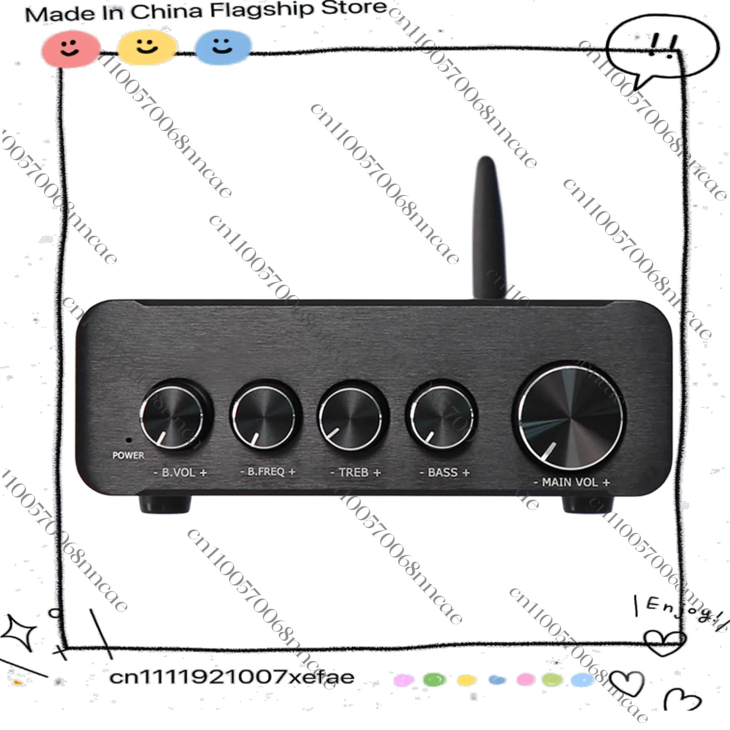 TPA3255 High Power 2.1 Digital HIFI Amplifier QCC3084 QCC3034 Bluetooth 5.4 Decoding