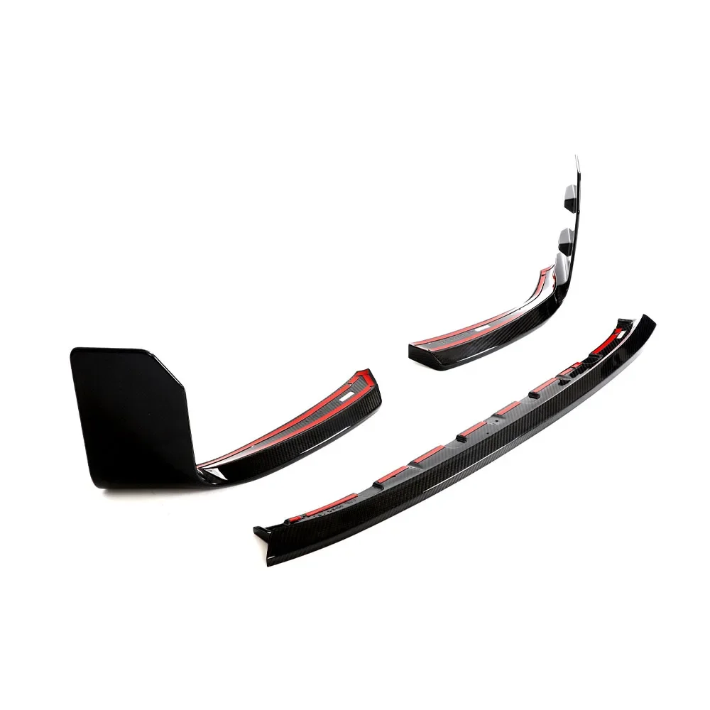 2Series G87 Prepreg Dry Carbon Fiber Front Bumper Splitter Lip for BMW New G87 M2 Coupe 2024UP