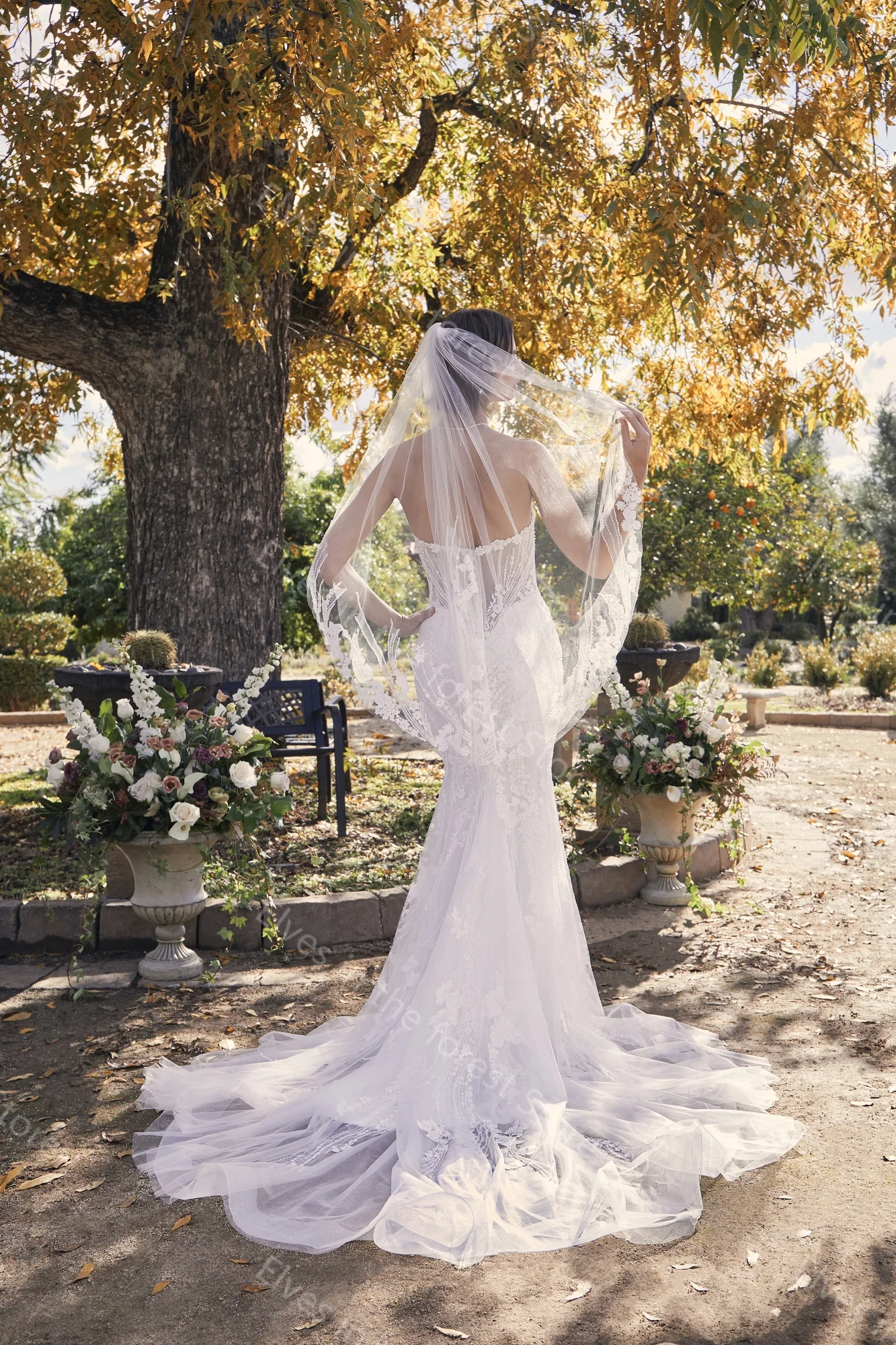 Robes de mariée sirène glamour pour femmes, patients en dentelle hors initié, peu importe les poignées sexy, manches amovibles, robes dos nu