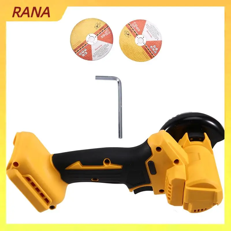 Kit de mini rebarbadora portátil RANA de 3 polegadas para bateria de 18V: inclui ferramenta de polimento e 2 discos de corte