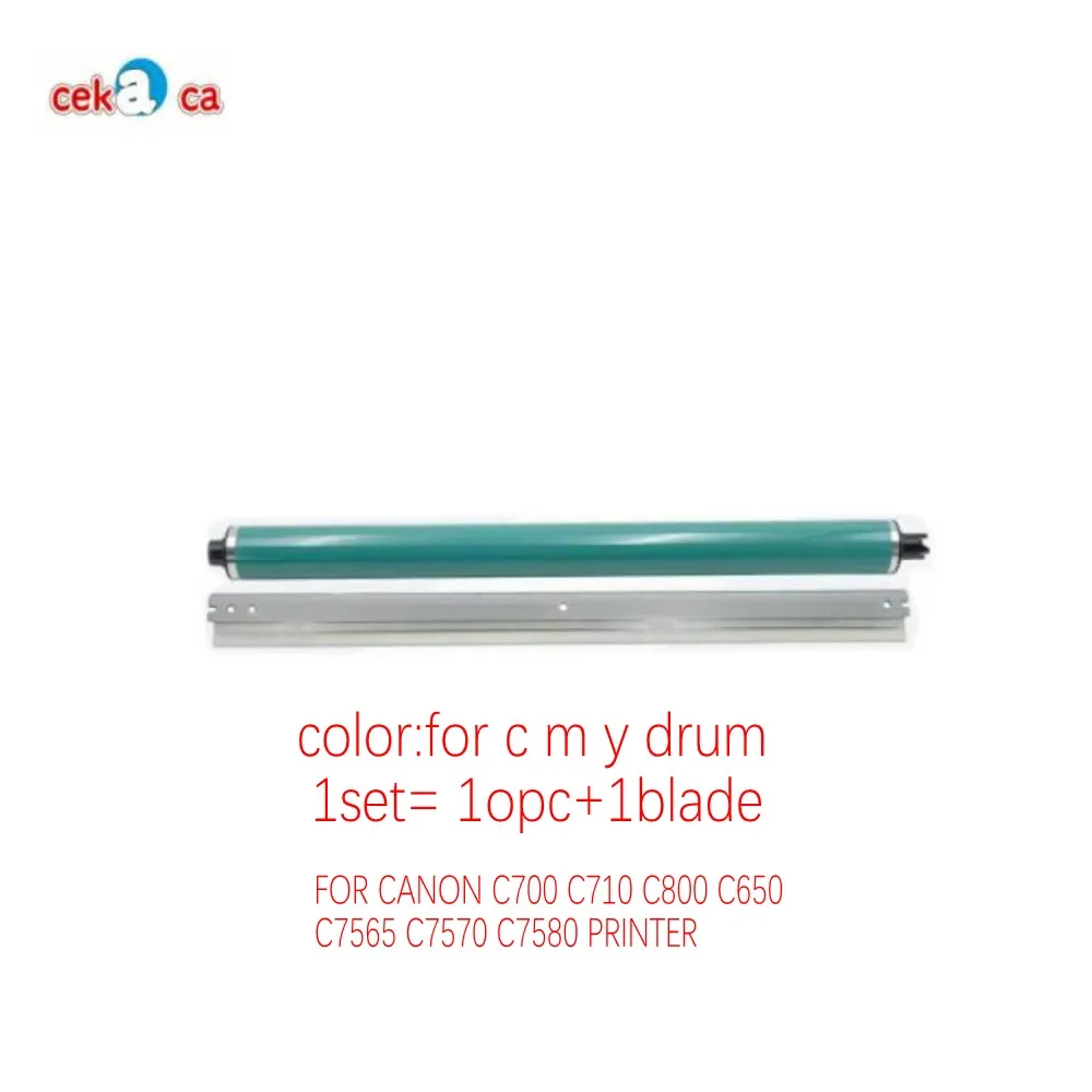 COMPATIBLE OPC Drum Blade FOR Canon C650 C700 C710 C800 C7565 C7570 C7580 Color Toner Cartridge