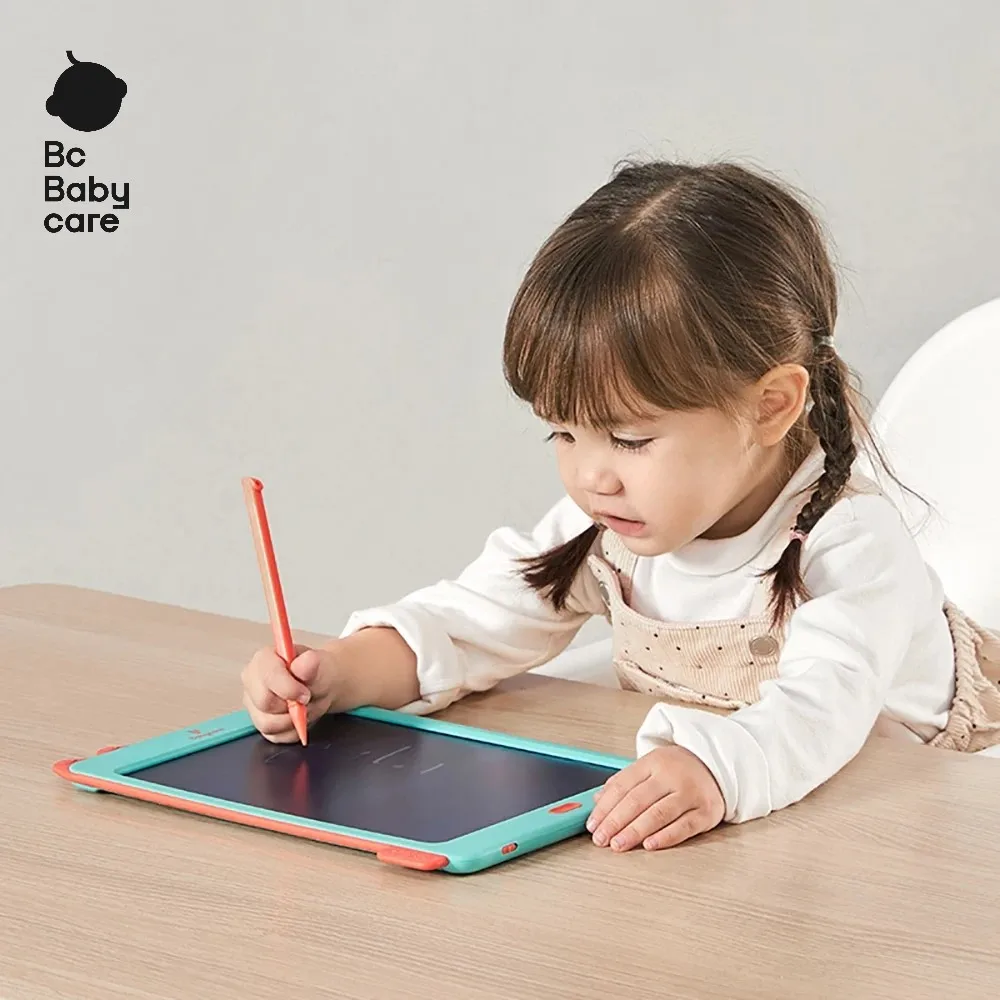 BC Babycare 10Inch LCD Electronic Digital Drawing Board One-Click Clear Writing Color Graphic Tablet Handwriting Pad Board+Pen