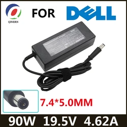 Chargeur adaptateur secteur pour ordinateur portable, 19.5V, 4,6 pipeline, 90W, compatible avec DELL E4300, E4310, E5400, E5410, E5420, E5500, 1420, 1501, 1521, 1525, D400 Inspiron 14R
