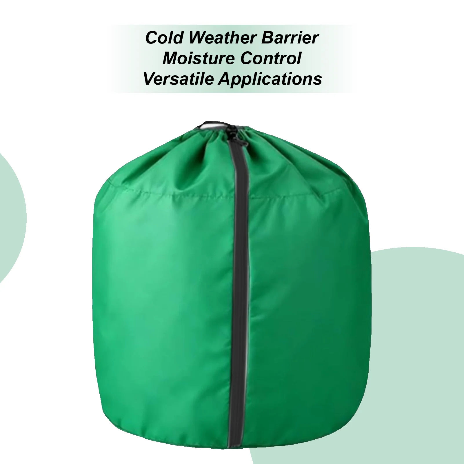 

Морозные тряпки для уличных растений, сумка для упаковки в холодную погоду, зимний горшок, чехол для растений с застежкой-молнией на шнурке для наружного сада, патио