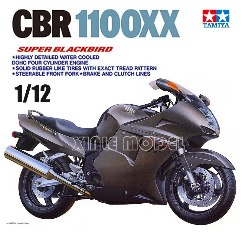 

Конструктор модели мотоцикла TAMIYA 14070 CBR1100XX Мотоцикл Blackbird 1/12