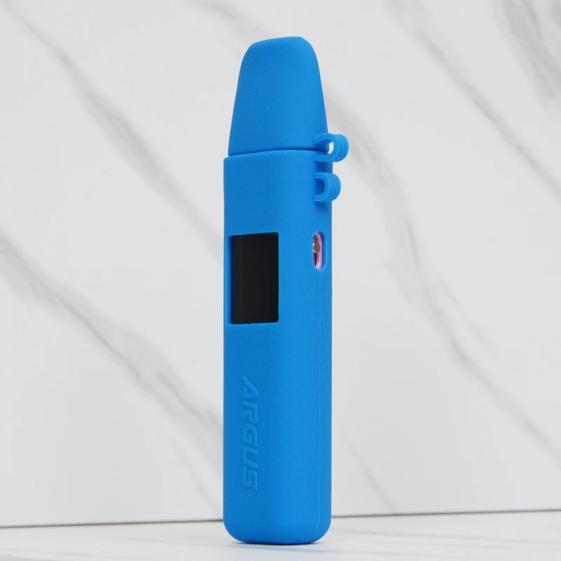 جراب جلد بملمس سيليكون لـ VOOPOO Argus G2 ، غطاء مطاطي واقي ناعم بحبل