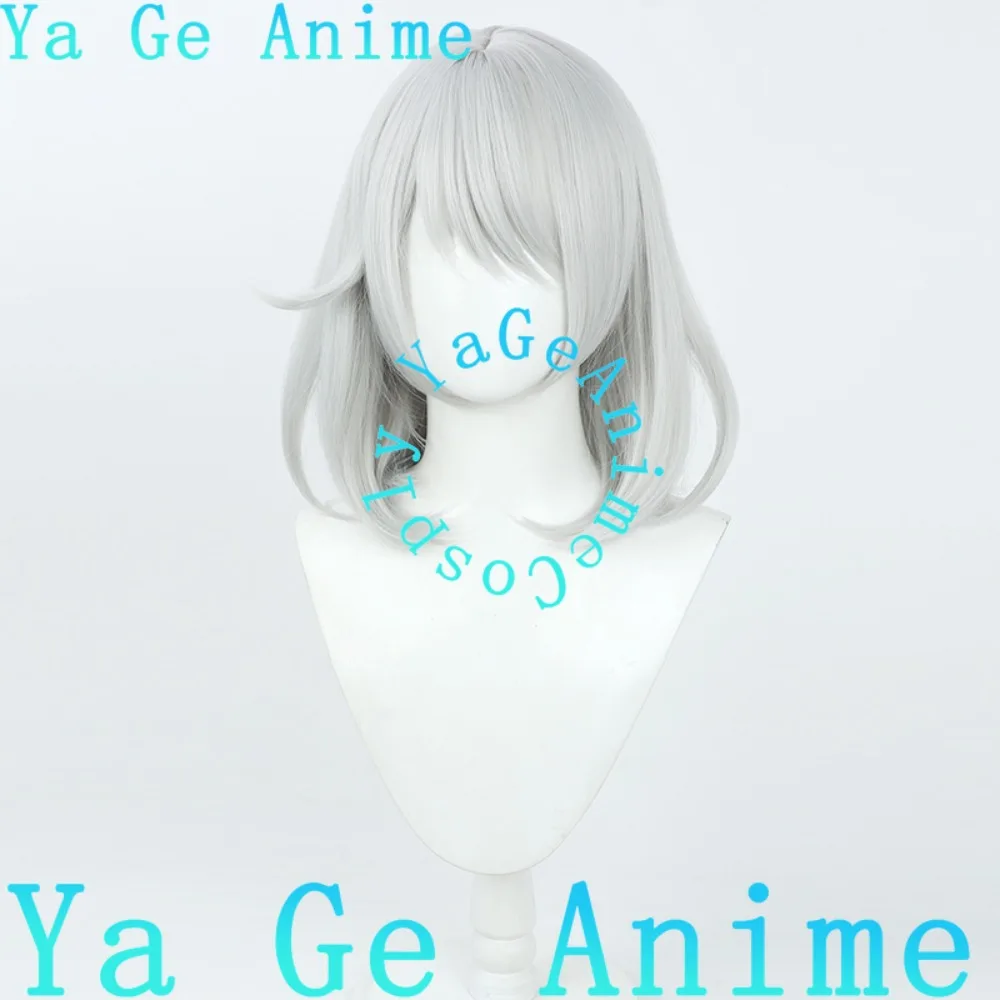 Wig Cosplay Anime Game Halloween Reality Show Uma Musume Pretty Derby Hishi Miracle dengan Ekor