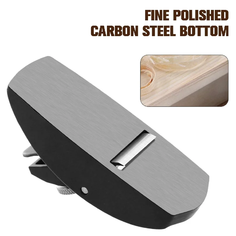 Mini Hand Planer Professional Woodworking Planer Smoothing Wood Planes Tool Adjustable Flat Bottom Wood Trimming Planer Precise