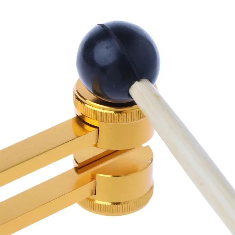 Diapasón A2UD, 128HZ, aleación aluminio, diapasón plateado, herramienta diagnóstico bola martillo para