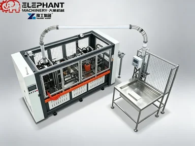 Cheap Price Fully Automatic Paper Cup Making Machine High Speed Disposable Cup Forming Machine