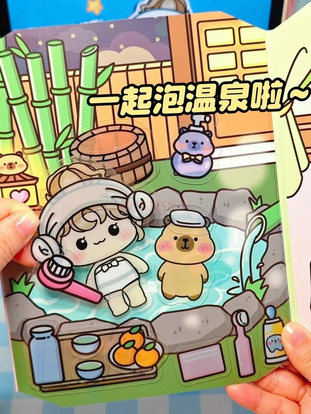 1 كتاب كتاب هادئ اللباس كتاب ملصق اليدوية DIY فتاة لغز لعبة كتيب كتاب اللباس ملصق اللوحة #5