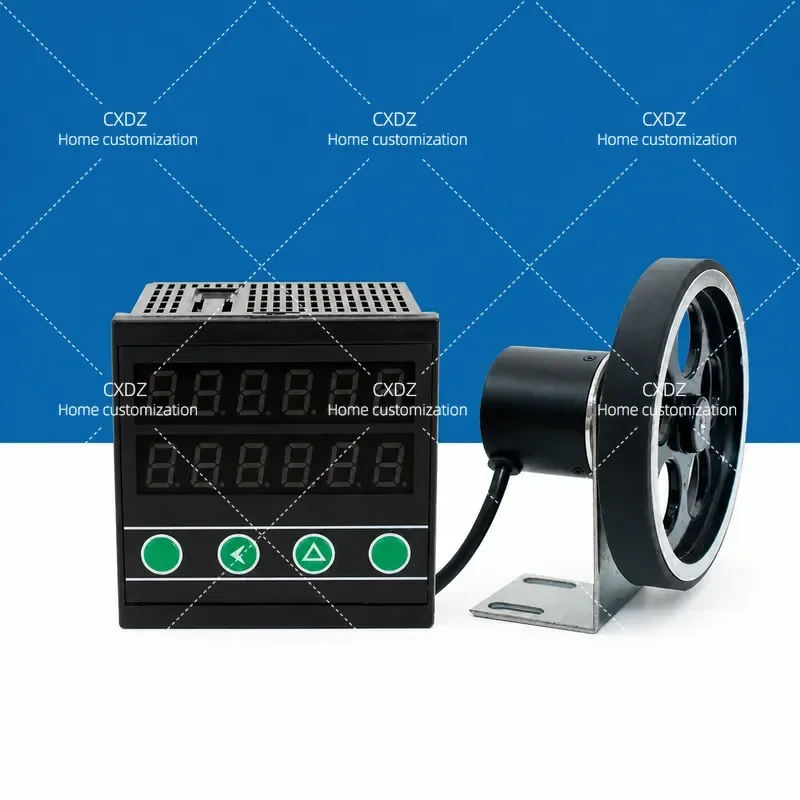 Intelligent Automatic Meter Counter Roller Type High Precision Electronic Digital Display Meter Recorder for Edge Banding