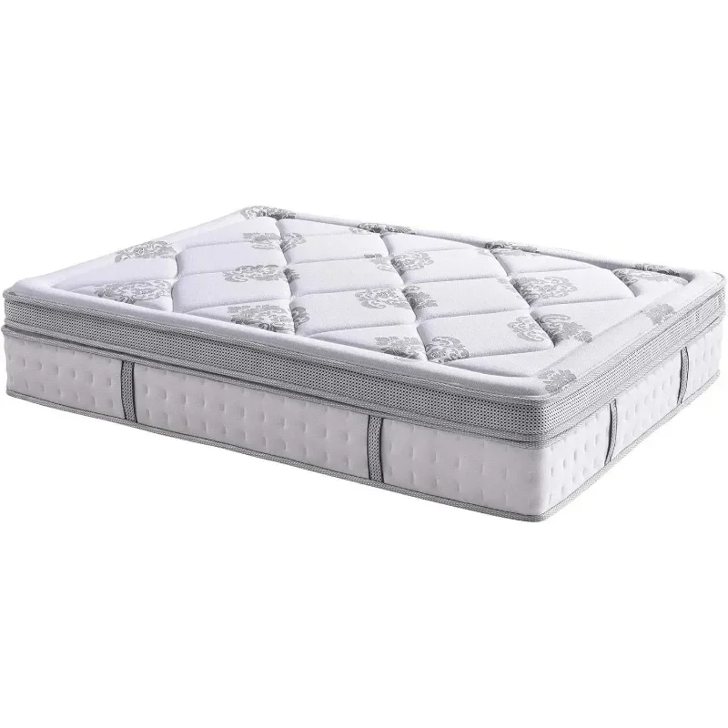 Kaltes Gel Memory Foam und Spring Hybrid europäische Pillow-Top-Matratze Schlafzimmer möbel Wohn möbel Matratzen