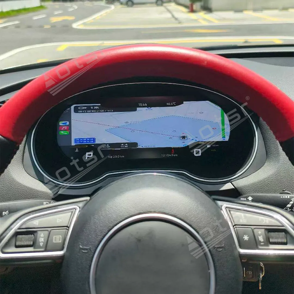 Popolare 12.3 ''Pannello Cruscotto Cluster Digitale Per Audi Q3 2012-2018 LCD Strumento Virtuale Cluster Tachimetro Cockpit