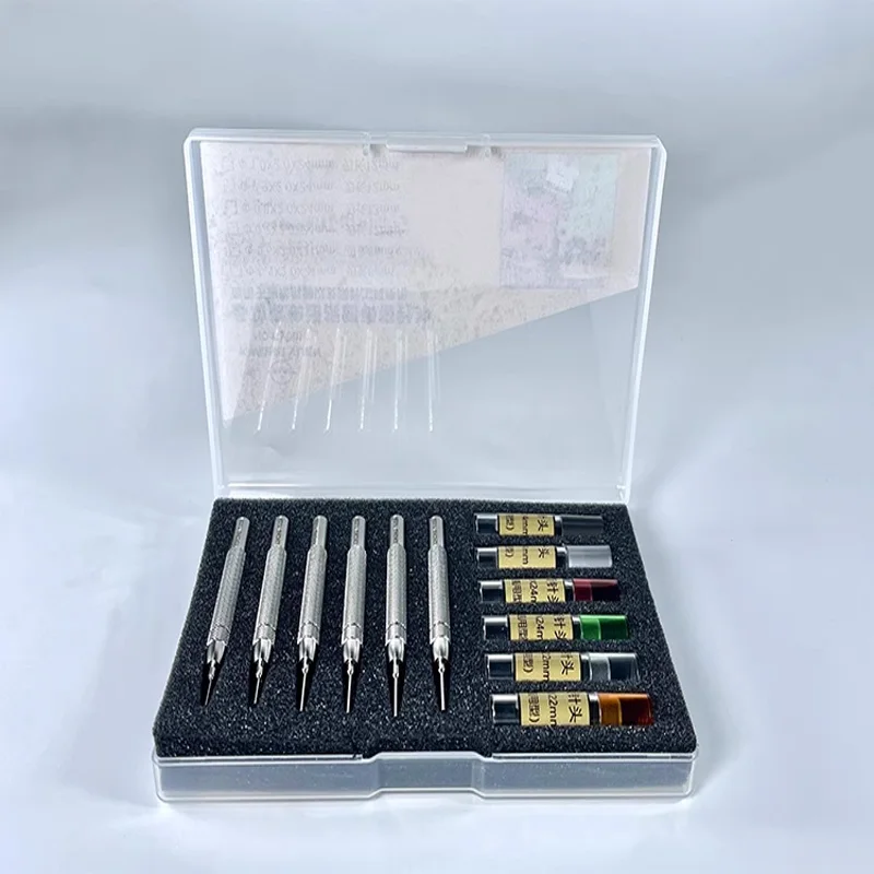 Watch Repair Precision Watch Band Removal Pin Super Hard Extra Long Needle Punch Manual Watch Band Remover Set Tool