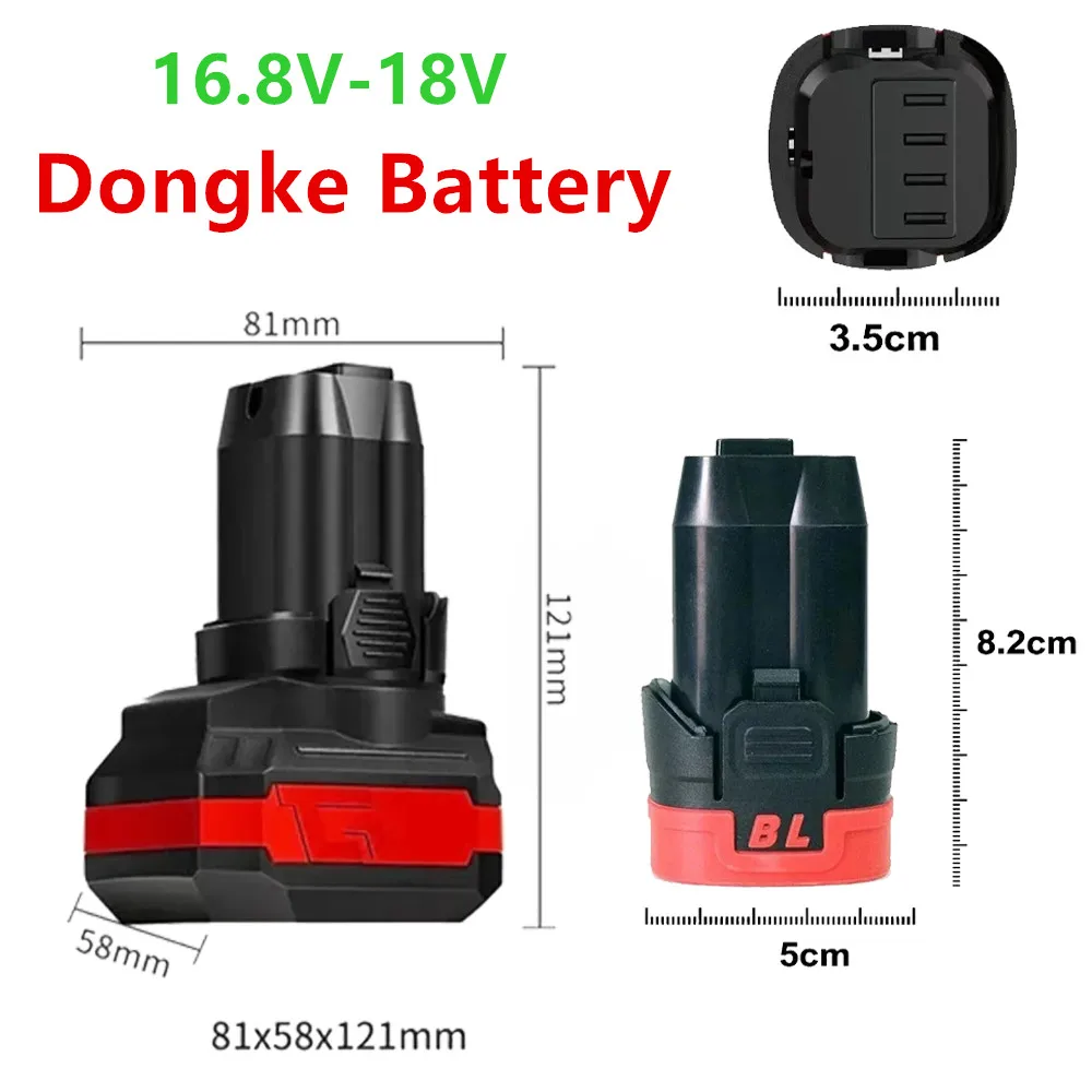 16.8V 3.0/6.0Ah Battery Brushless Small Steel Gun, Starter, Brushless Lithium Battery Starter for Dongke JAVN Battery Wholesale