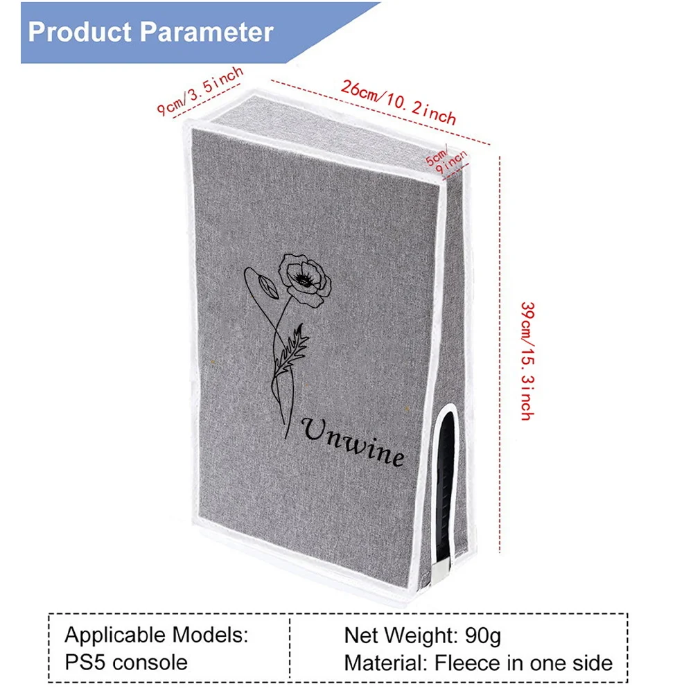 غطاء حماية بنمط مطبوع للترفيه مقاوم للماء ومقاوم للخدش، ملحقات PS5 رفيعة للغاية لوحدات التحكم بالألعاب.