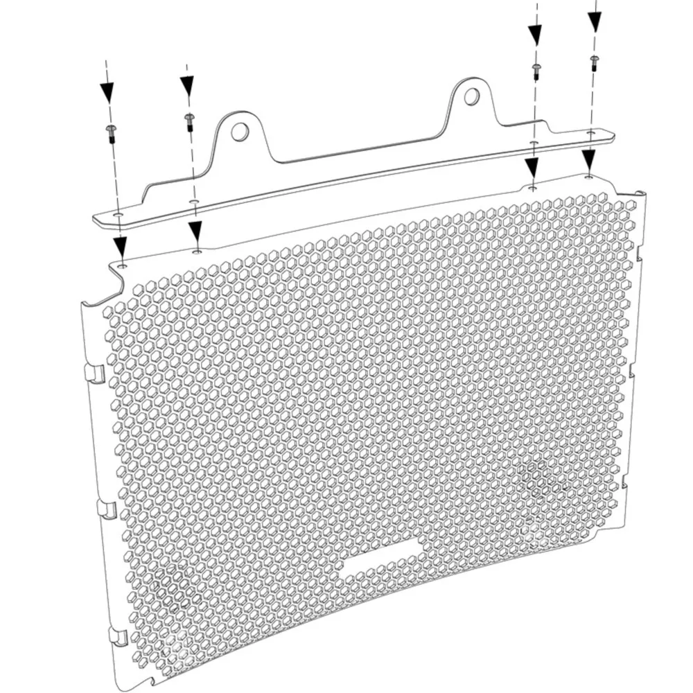 FOR Sportster S 1250 RH1250S 2020~2024 2025 RH975 Nightster /Special 975 Motorcycle Radiator Guard Grill Cover Cooler Protection