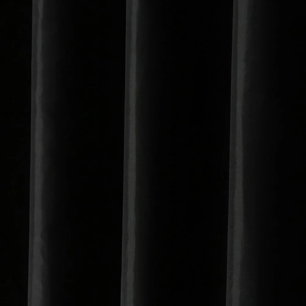 

1pc Black Shower Curtain 120X180Cm Waterproof Mildew Resistant Polyester Bathroom Curtain For Bathtub Wash Room Decor