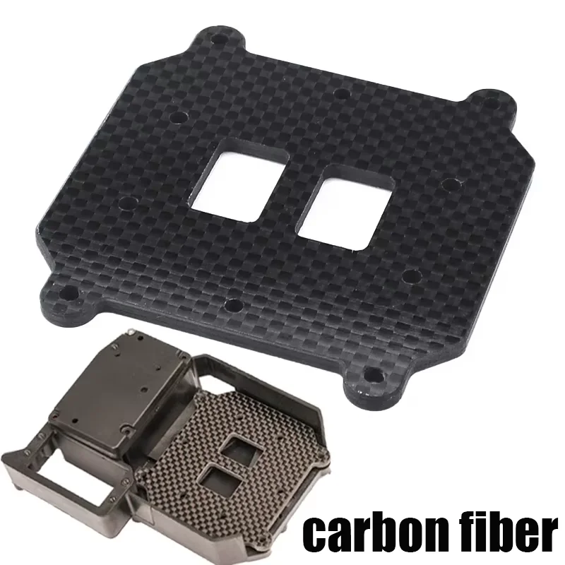 1/7 Carbon Fiber Cover Plate for 1/7 ARRMA FELONY INFRACTION LIMITLESS V2 Car Truck Parts Electrical Regulating Mounting Plate