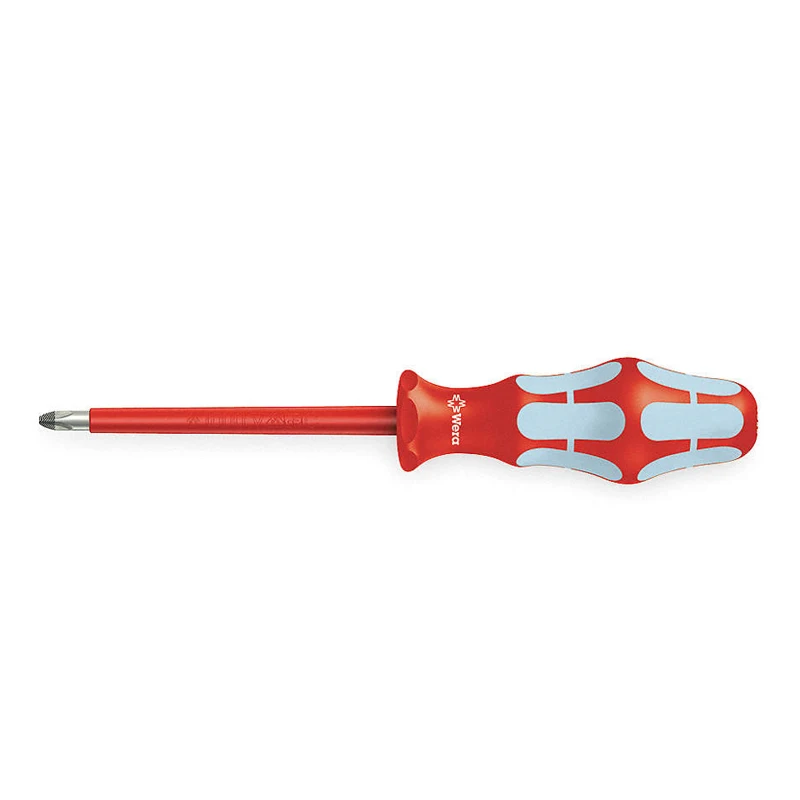 WERA 05022734001 3162 I PH VDE Insulated Screwdriver For Phillips Screws Anti Rolling Design Reduce Contact Pressure