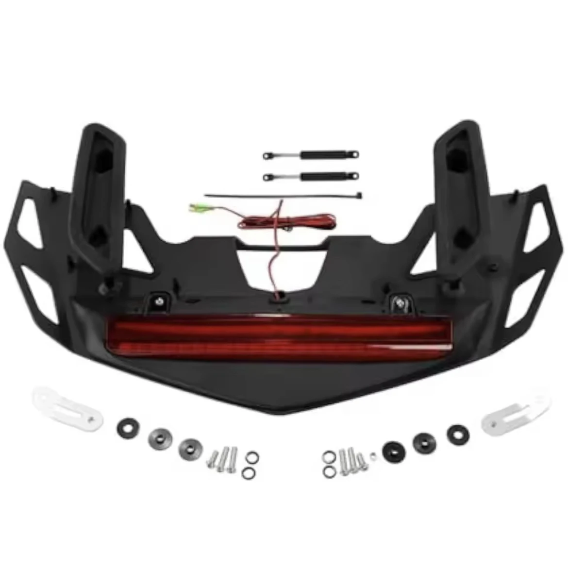 For Honda Gold Wing GL1800 21-25 Motorcycle Trunk Luggage Rack Hardshell Storage Organizer for GL1800 2021-2025 Models
