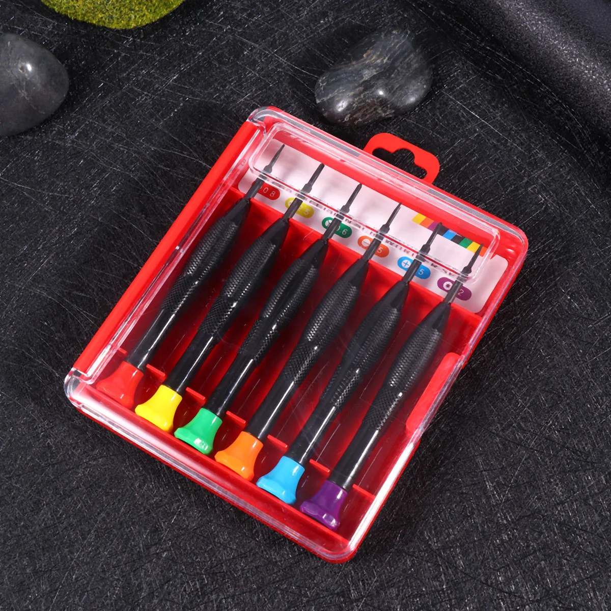 

6-in-1 Multifunctional Mini Screwdriver Repair Tool Set Durable Professional Service Kit Assorted Color 6-in-1 Screwdriver Kit