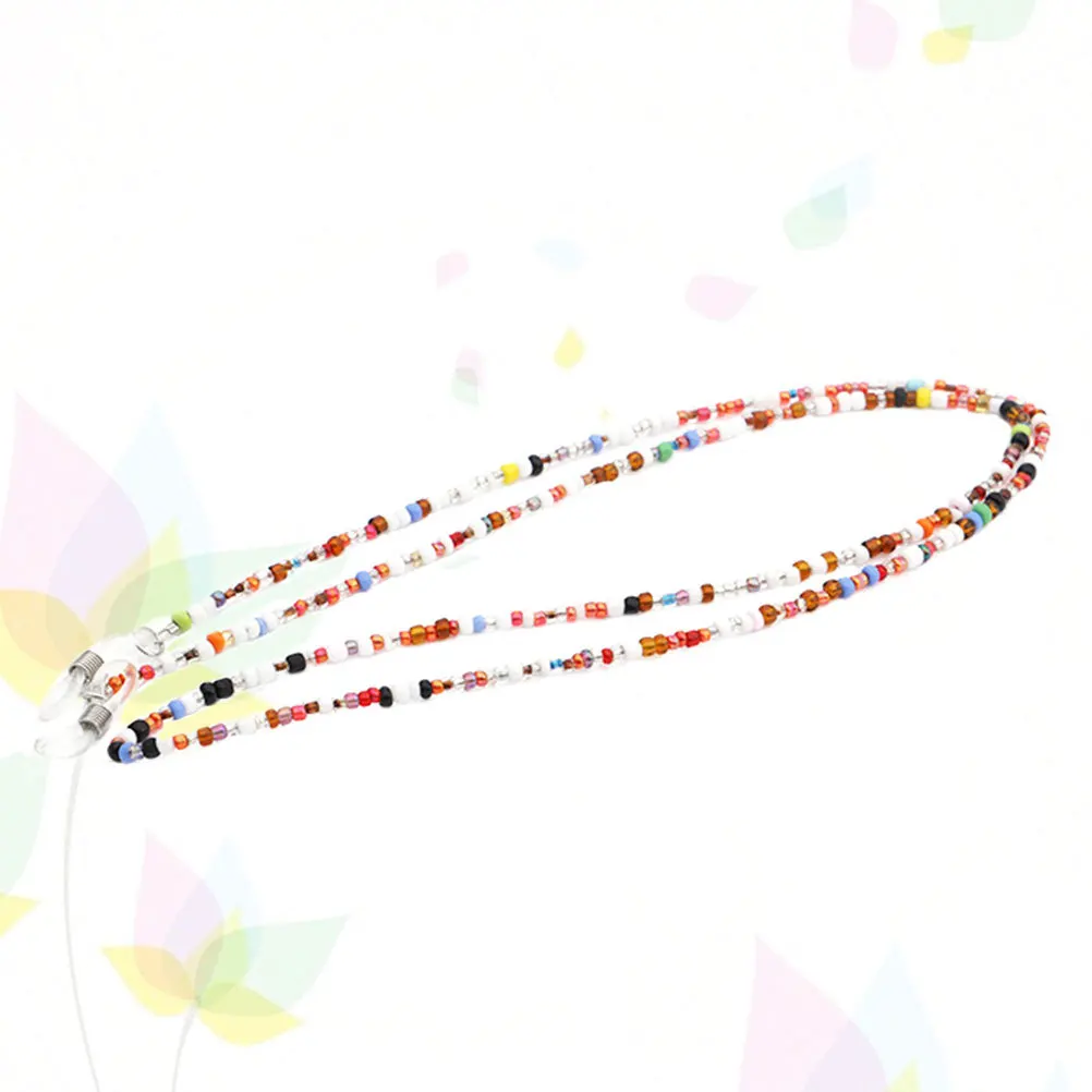

Sun Glasses Sunglasses Strap Eyeglass Neck Cord Reading Eyeglasses Bead Arcylic Miss