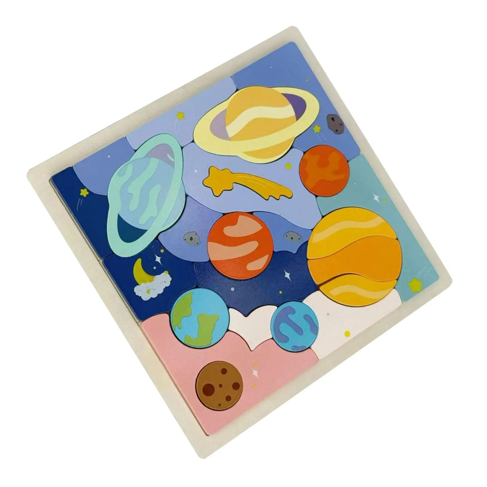 Holzpuzzles für Kinder, Früherziehung, Spielzeug, Form, passendes Spiel, Vorschule