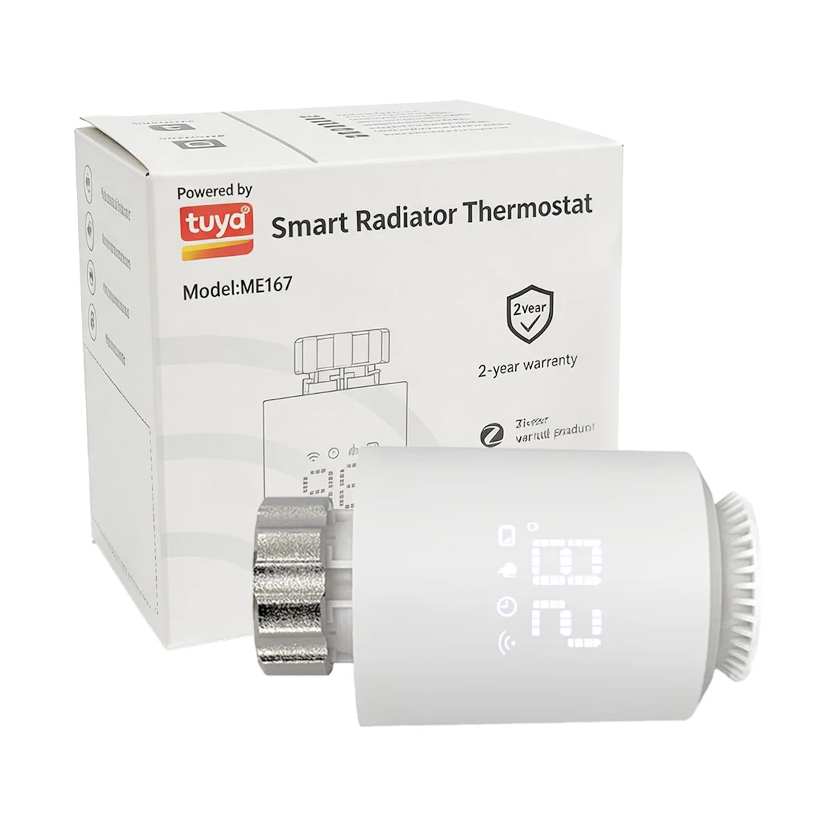 Tuya Zigbee 3.0 Thermostatic Valve Radiator Zigbee Thermostatic Head Smart Life APP Control Temperature Controller Goolge Home