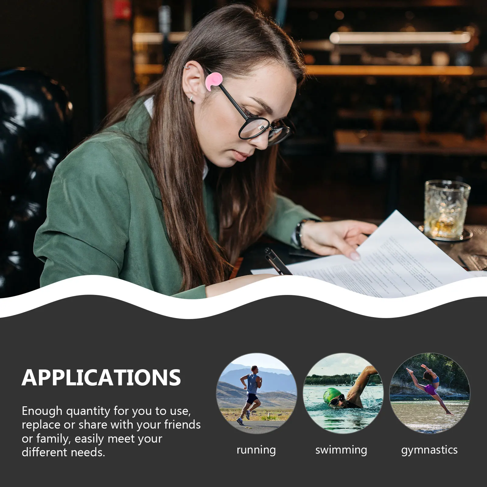 

Anti-slip Glasses Foot Covers Silicone Temple Grips Eyeglass Accessories Ear Hooks For Sports No Slipping glasses ear