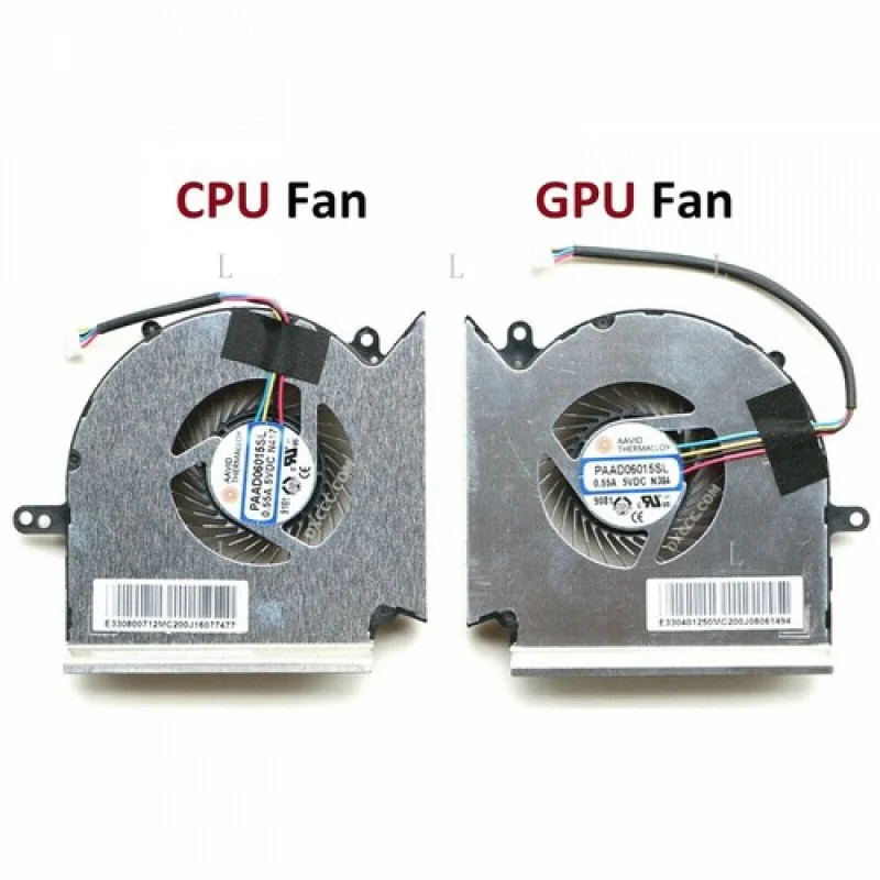 

L New for MSI GE63VR MS-16P1 GE73VR MS-17C1 CPU + GPU Cooling Fan*