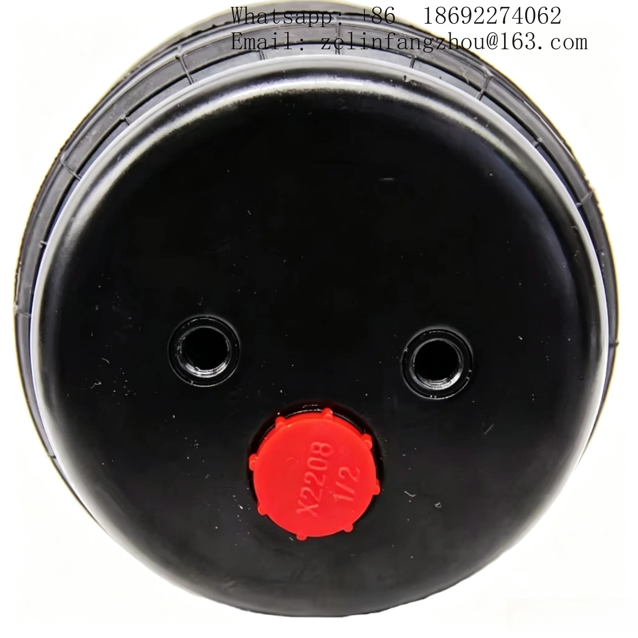 SENHO 3S2300 Universal Standard Three Convoluted Rubber Air Spring Bellows Bag for Air Suspension System Heavy Duty