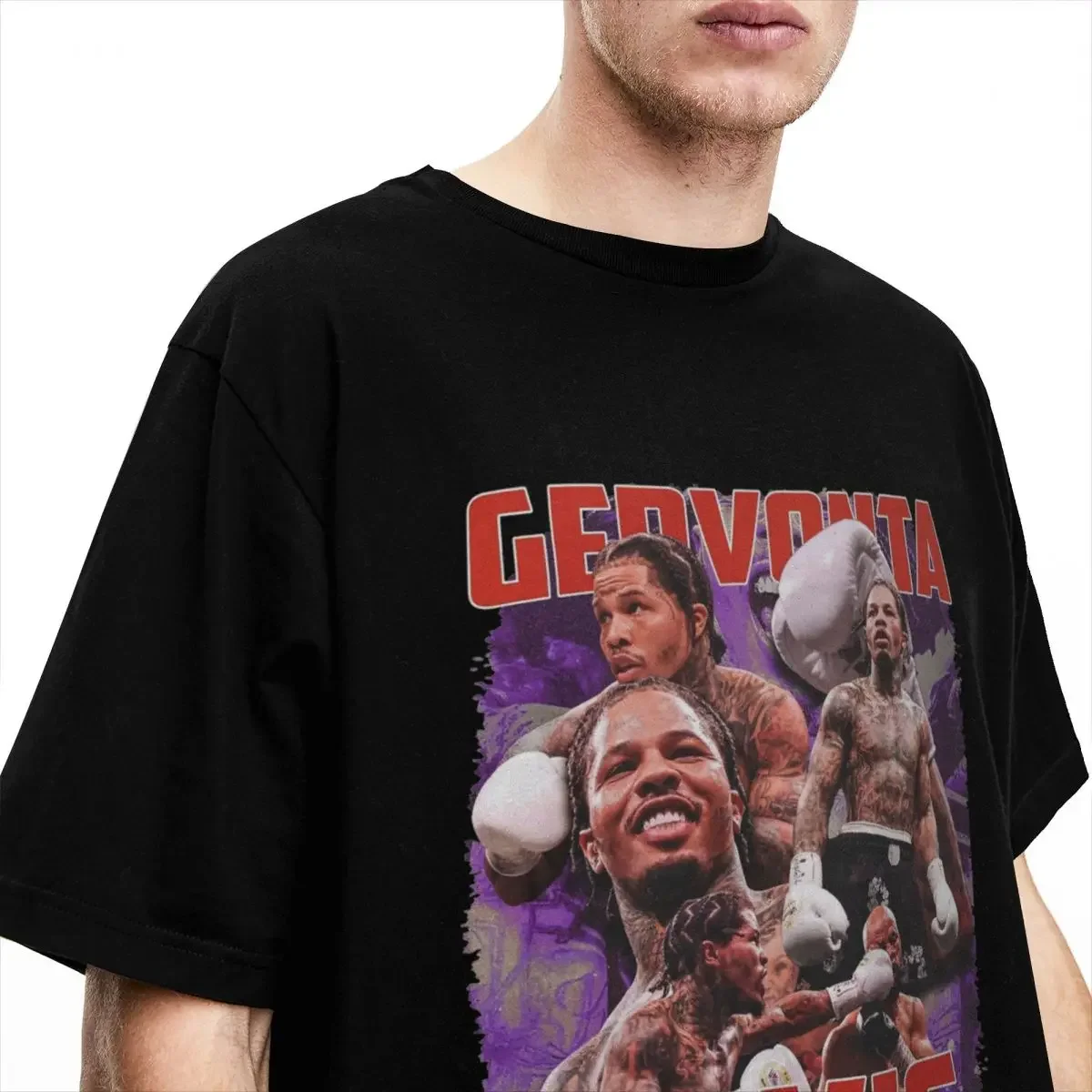 Funny Gervonta Davis Bootleg T-Shirt Men Women O Neck 100% Cotton Cool Tank Davis Short Sleeve Tees Summer Tops