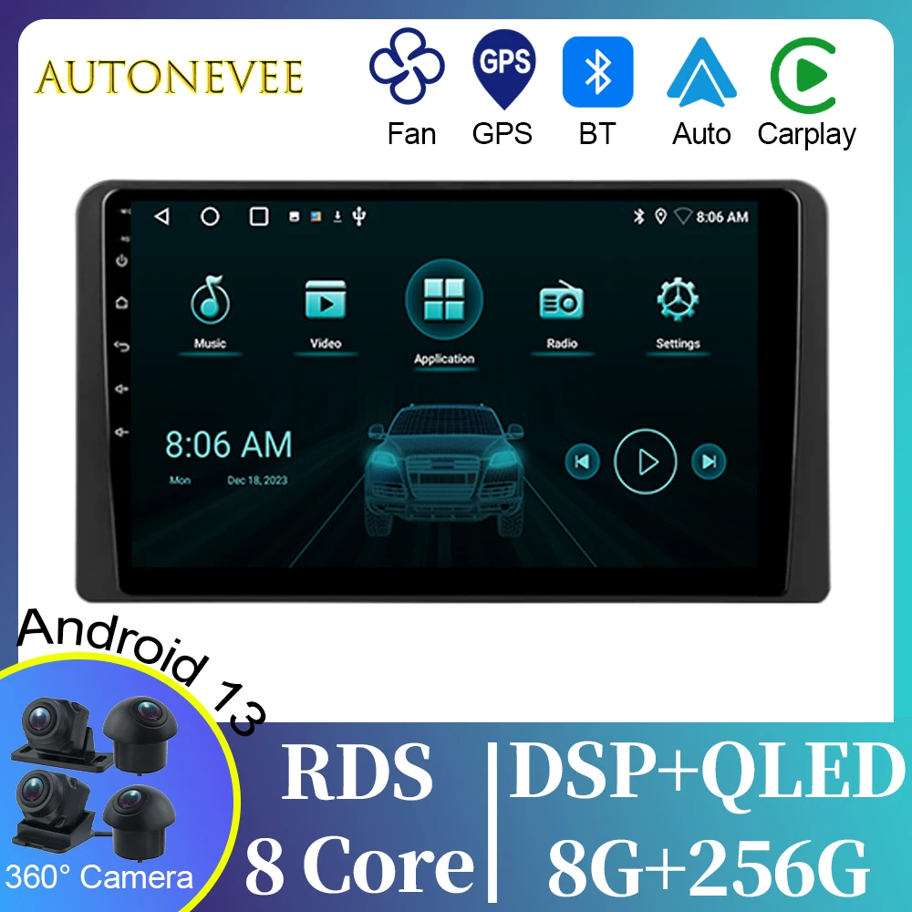 4G For Honda Stepwgn 6 2022 Android Auto Car Radio GPS Navigation Multimedia Video Player 5G WIFI Wireless Carplay No 2din DVD