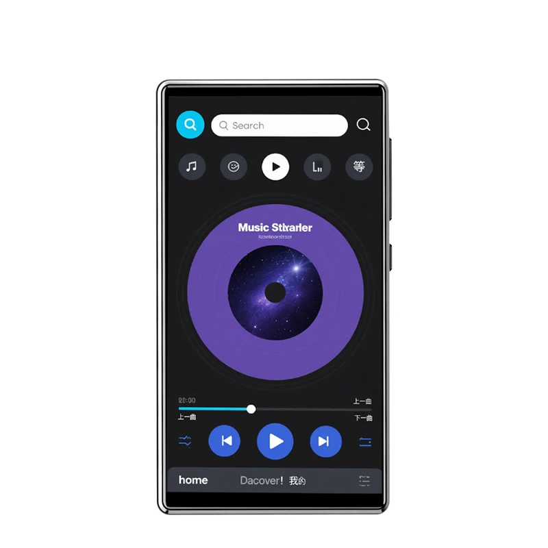 

320G Famue BF66 WIFI MP3-плеер Android 13, 6 ГБ ОЗУ + 64 ГБ ПЗУ, Bluetooth 5.0, поддержка качества звука без потерь, MP4-плеер