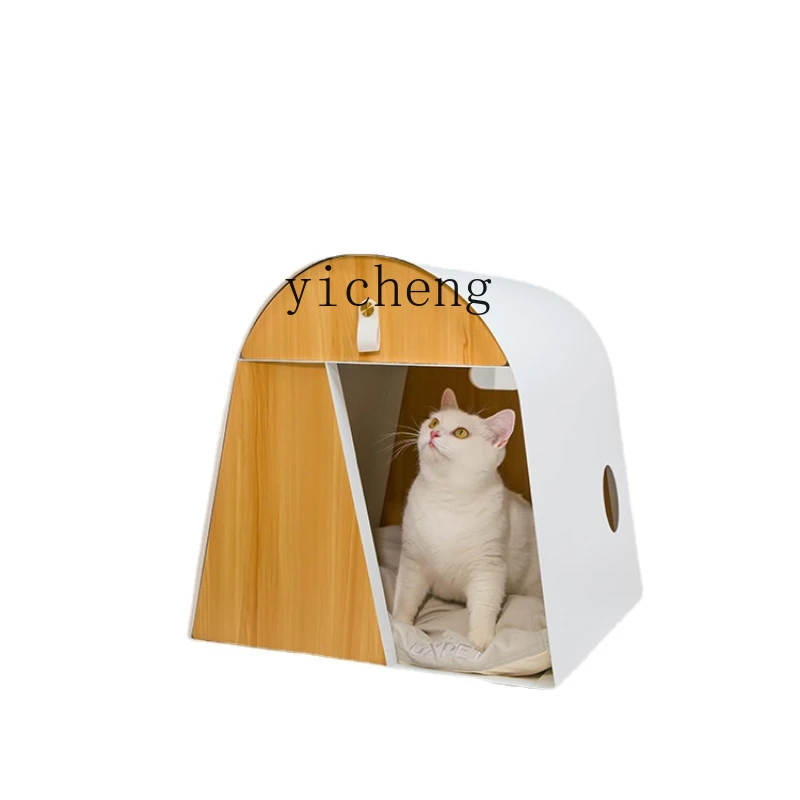 

Универсальный домик для кошки Zc четыре сезона, домик для кошки, домашний внутренний вольер