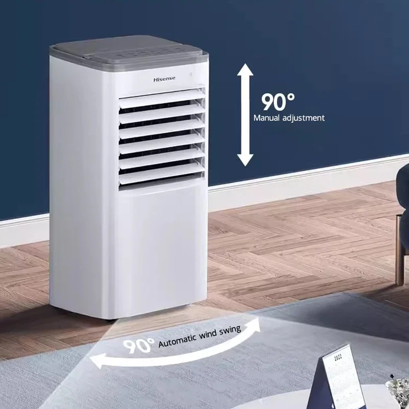 Ventilatore portatile per aria condizionata raffreddamento ad acqua e ghiaccio ventilatore elettrico per uso domestico piccolo condizionatore d'aria Mobile raffreddato a un solo