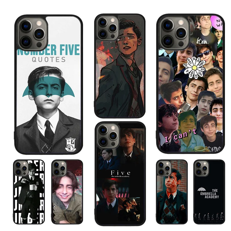 The Umbrella Academy Aidan Gallagher Phone Case For iPhone 16 15 14 11 12 13 mini Pro XR XS MAX Plus coque Cover