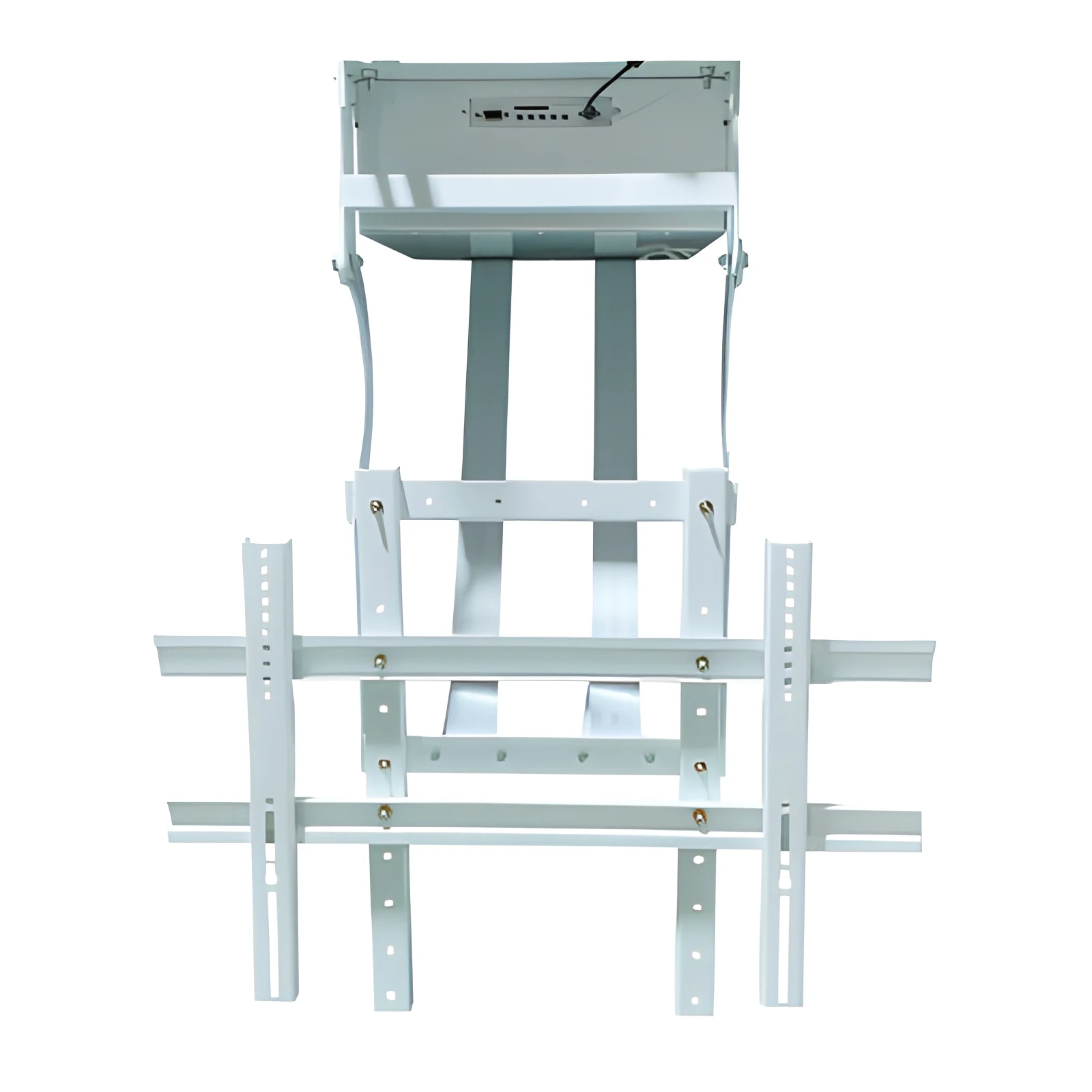 Drop Down Remote Control Steel LCD TV Stand Motorized Ceiling Elevator Home Office Bracket Ceiling TV Mount Motorized
