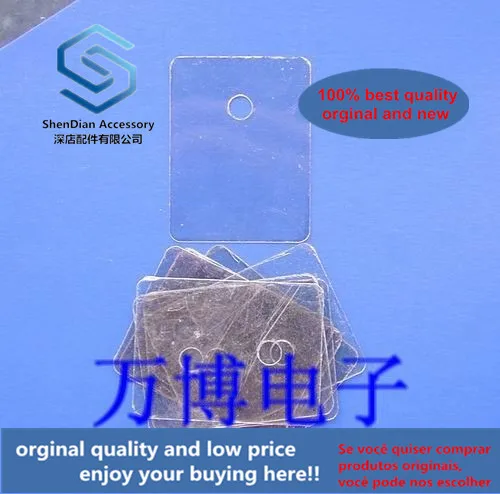 100pairs only orginal new TOSAI mica insulating gasket TO-3PL (large tube) mica sheet insulating sheet 22X29mm