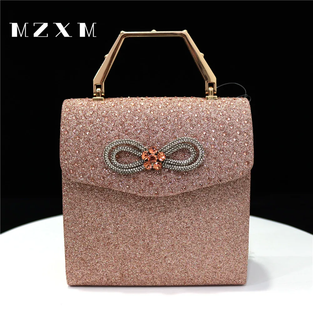 bolsas de ombro de luxo para mulheres embreagem dia diamantes bolsas de noite cor champanhe novo design 2023 01