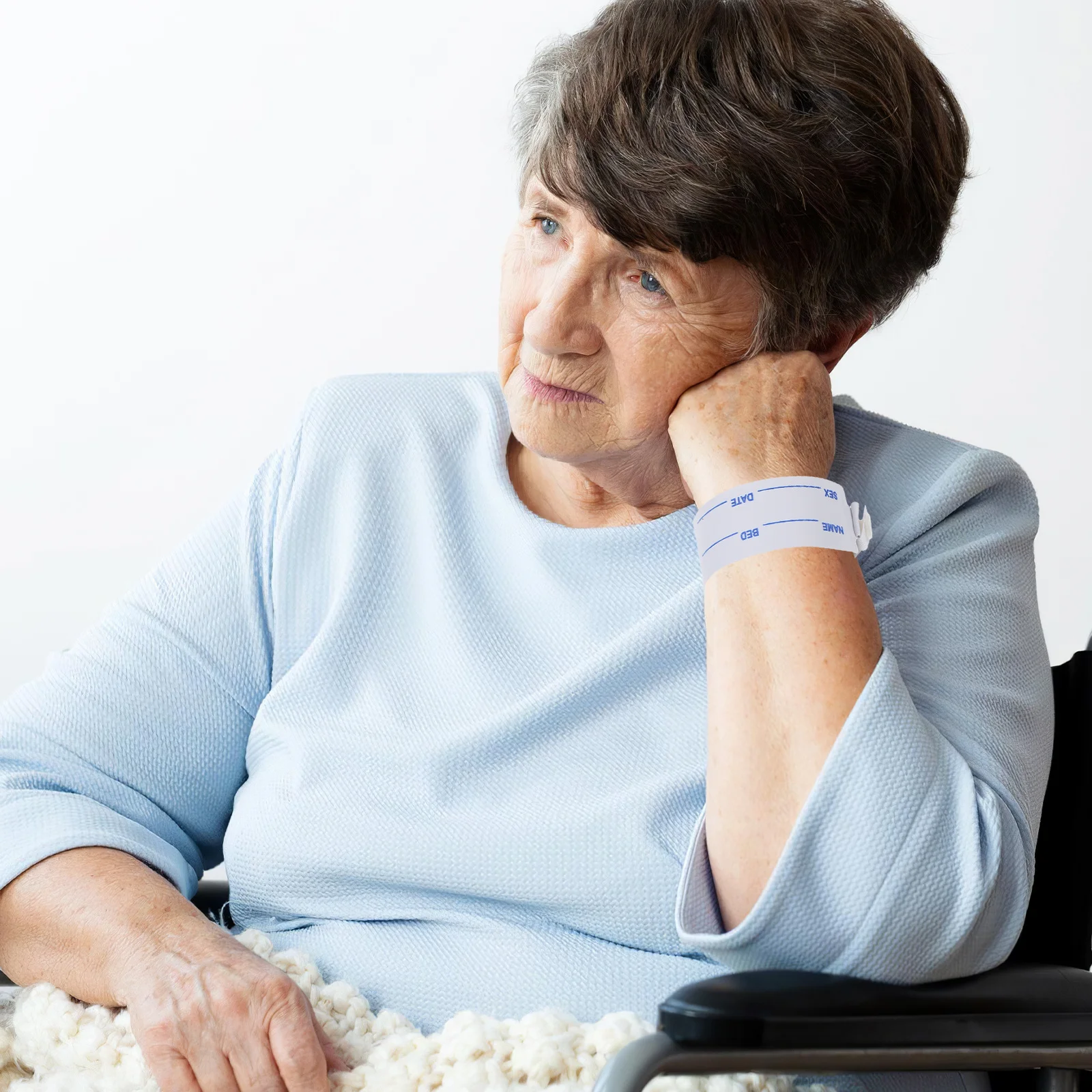 Pulseira de identificação Bandas Rfid ajustáveis para rastreamento de pacientes hospitalares Pulseira de identificação de várias cores