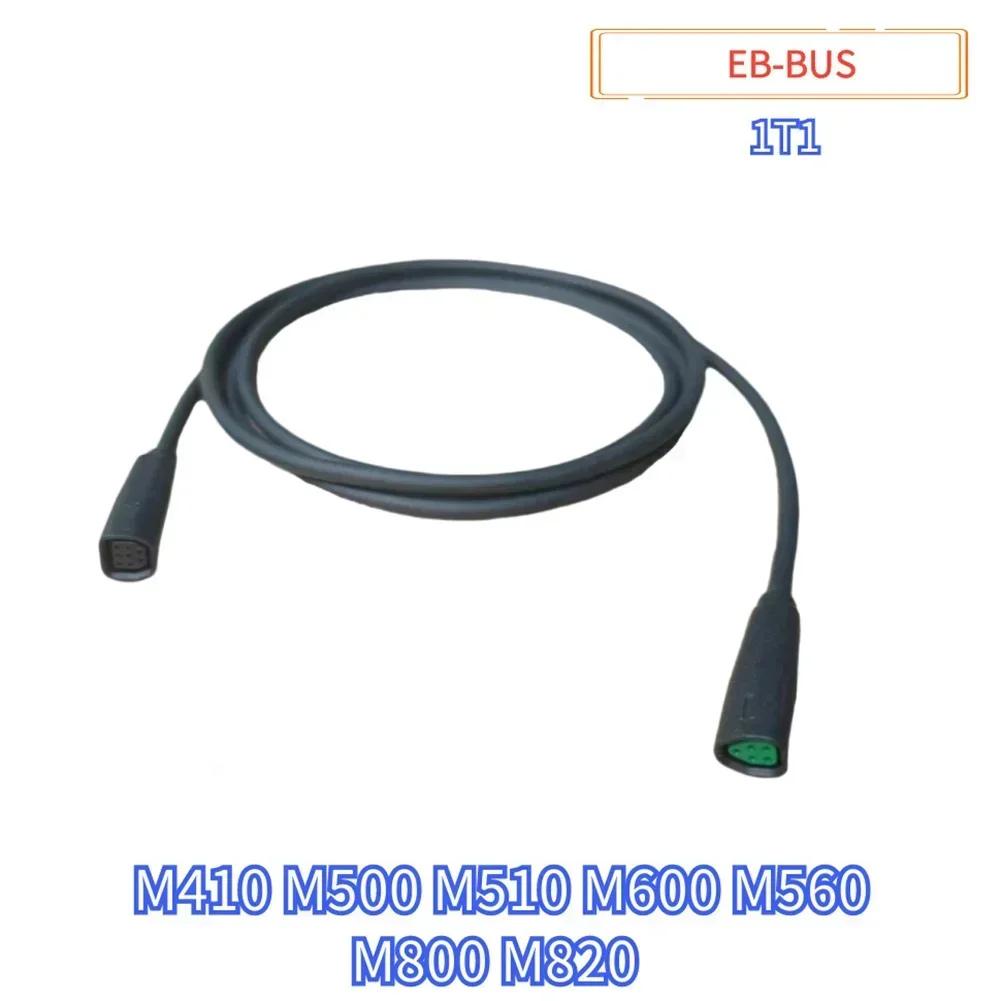 Convenient 1T1 and 1T2 Connector Ebike Motor Display Extended Cable for Bafang M410 M500 M510 M600 M800 M820 M560