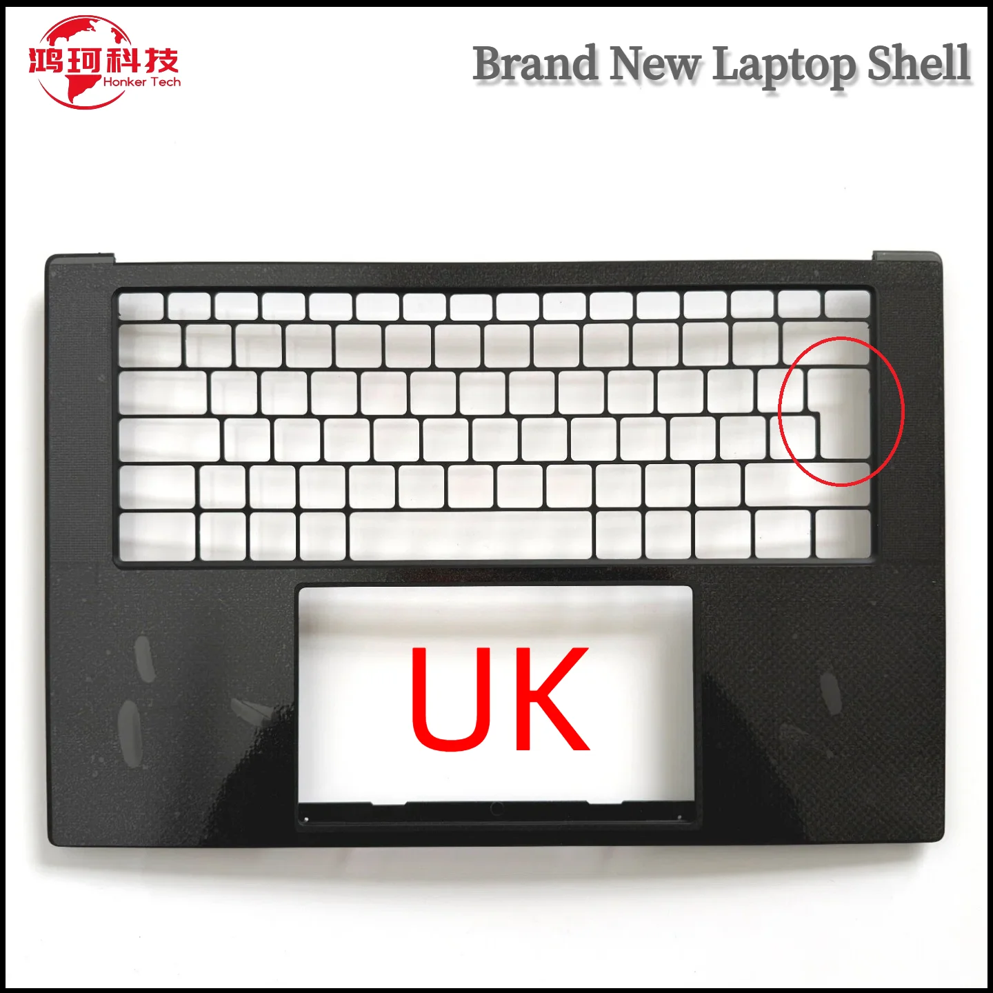 

Новый XYYTT для Dell XPS 15 9500 9510 Precision 5560, верхний корпус упора для рук без клавиатуры 15,6 дюйма, 0RHFRN RHFRN