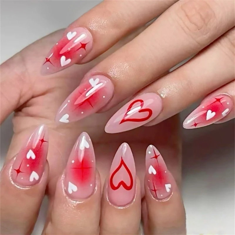 prensa-abs-brilhante-para-unhas-24-pecas-comprimento-medio-formato-gotas-agua-coracoes-namorados-com-t4mb