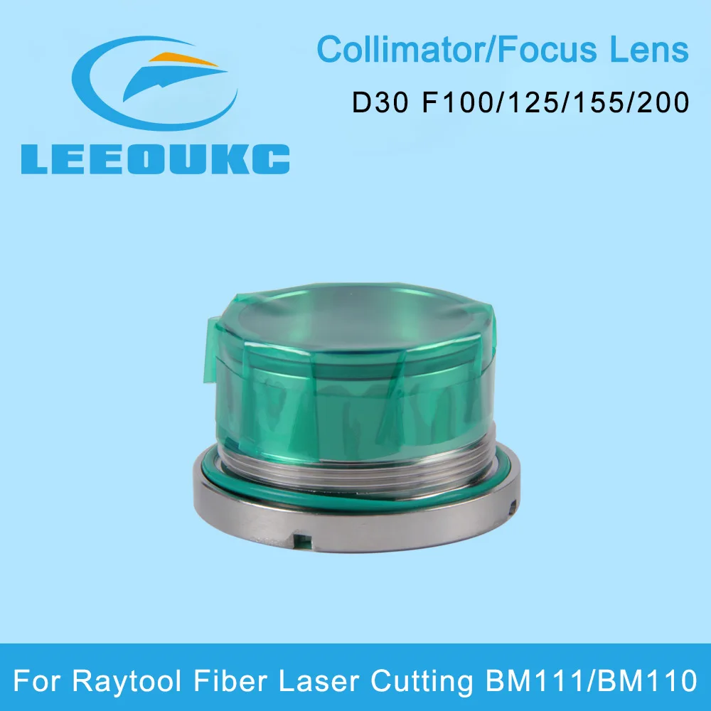 Imagem -04 - Leeouke-colimação e Focagem Lente Cabeça de Corte a Laser Raytools Bm111 D30 F100 125 mm 155 mm 120ag0800a
