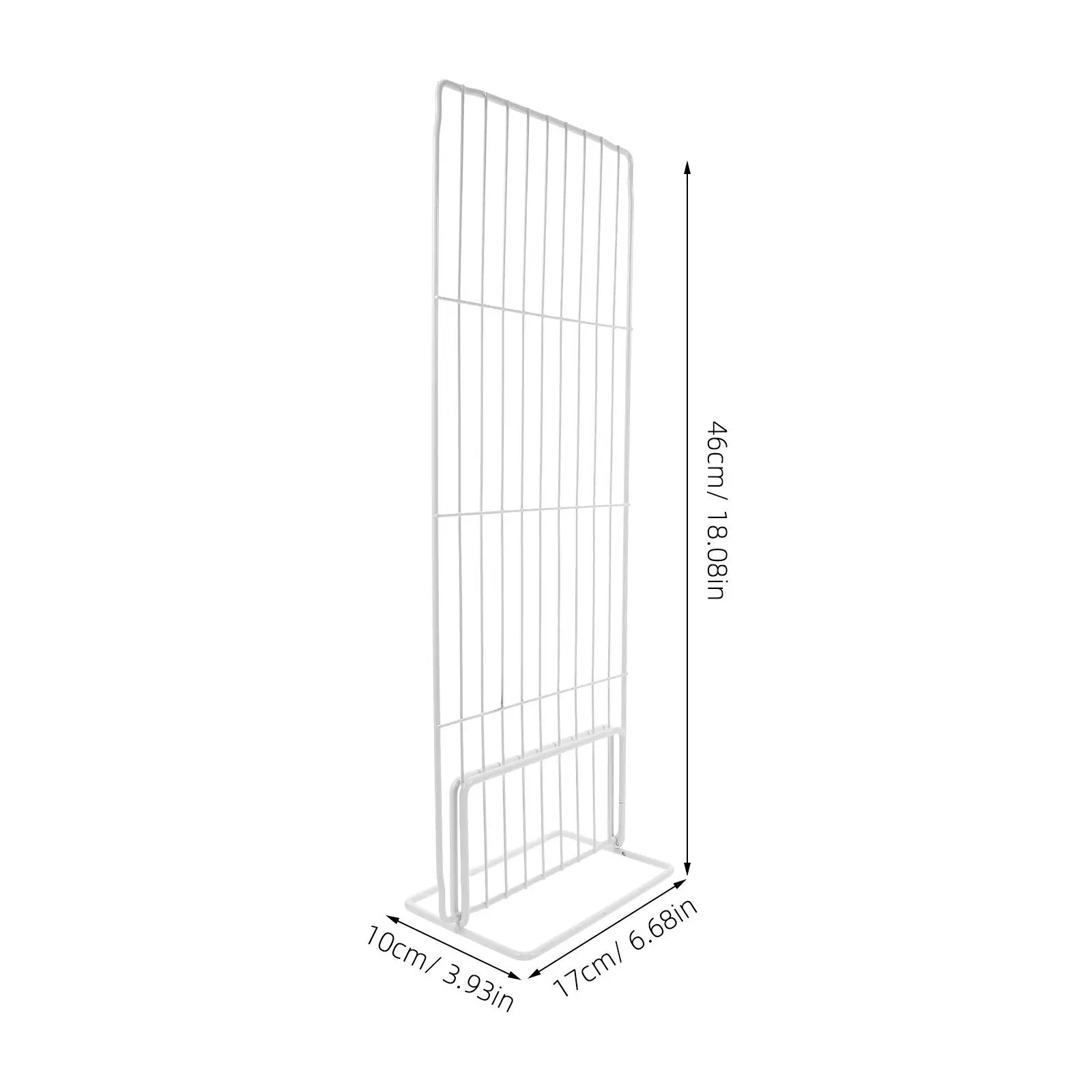 Freezer Partition Refrigerator Divider Wire Shelf 1 Set Iron Organizers Compact Versatile Dividers For