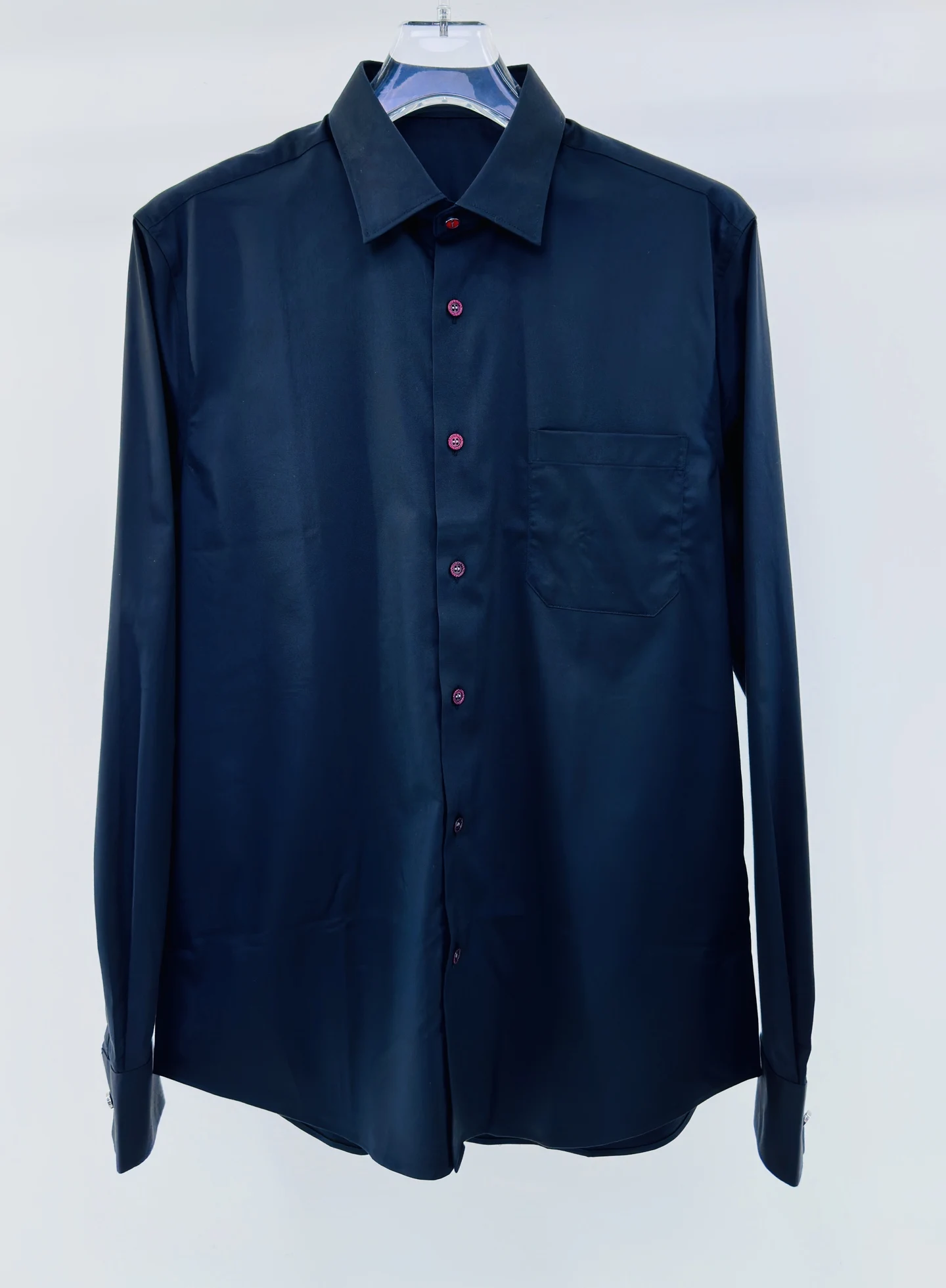 Kiton2026 New Italian Old Money Style Men's Fashion Casual Silk Blended Shirt