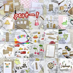 Rescue Vehicle and Cats Metal Cutting Dies Scrapbook Diary Decoration Stencil Embossing Template DIY Greeting Card Handmade